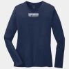 Ladies Long Sleeve 5.4 oz 100% Cotton T Shirt - BH Thumbnail