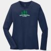 Ladies Long Sleeve 5.4 oz 100% Cotton T Shirt - BH Thumbnail